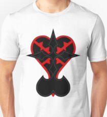 heartless and nobodies symbol Slim Fit T-Shirt