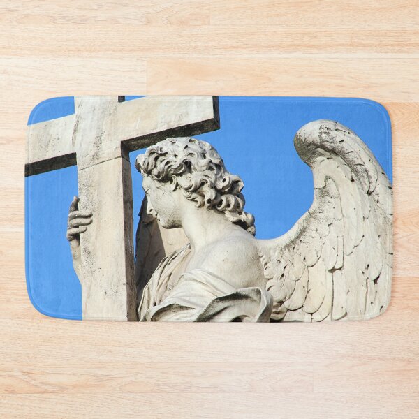 Item preview, Angel with Cross Detail, Baroque Art, Sant'Angelo Bridge, Rome designed and sold by worldways.