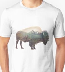 Bison and Independence Mine Unisex T-Shirt