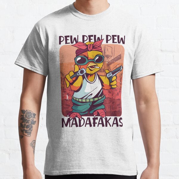 MADAFAKAS PEW PEW T-shirt classique