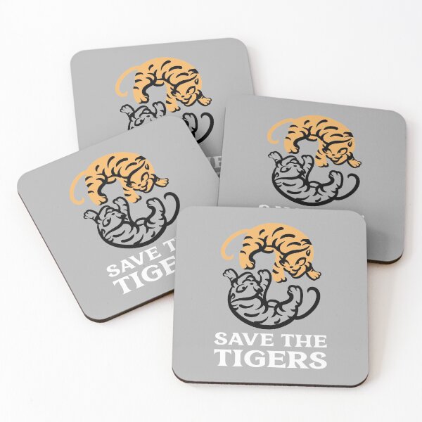 Item preview, Traditional Painting Protect the Tigers designed and sold by quoteology.