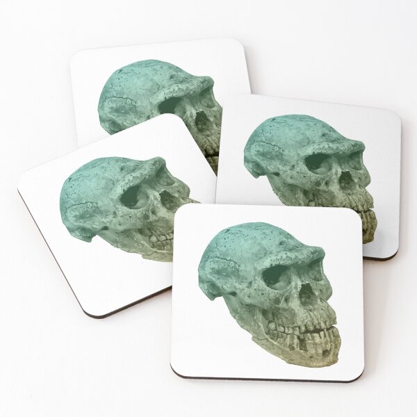Item preview, Homo Erectus Human Evolution Fossil Skull designed and sold by yisela.