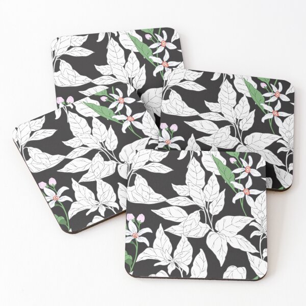 Item preview, Beautiful Black and White Botanical Print designed and sold by cgroenewald.