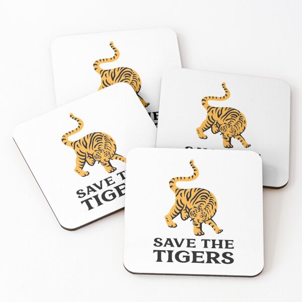 Item preview, Save the Tigers Asian Painting designed and sold by quoteology.