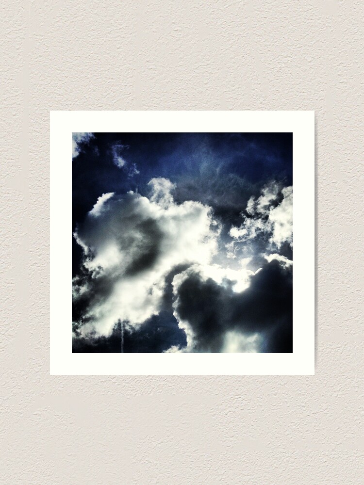 Alternate view of Clouds Art Print