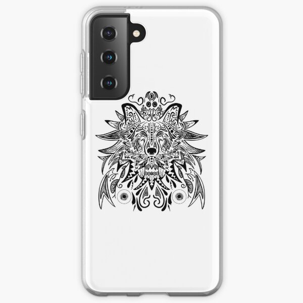 Download Wolf Mandala Art Cases For Samsung Galaxy Redbubble