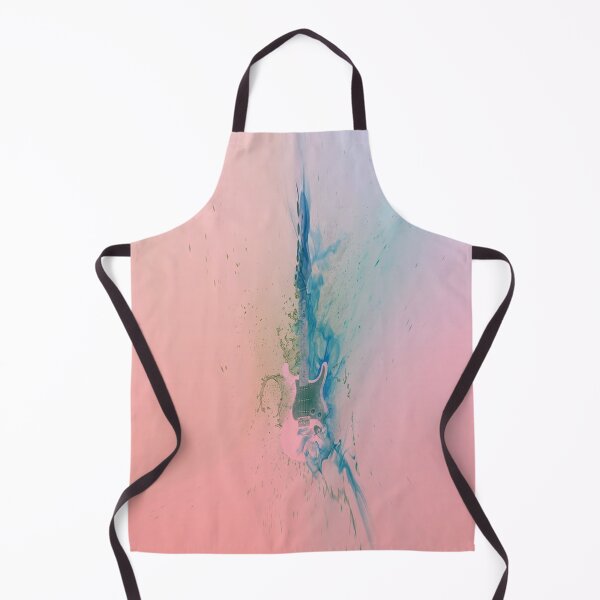 Item preview, Van Hallen Abstract pink aesthetic Guitar designed and sold by Sanskrati.