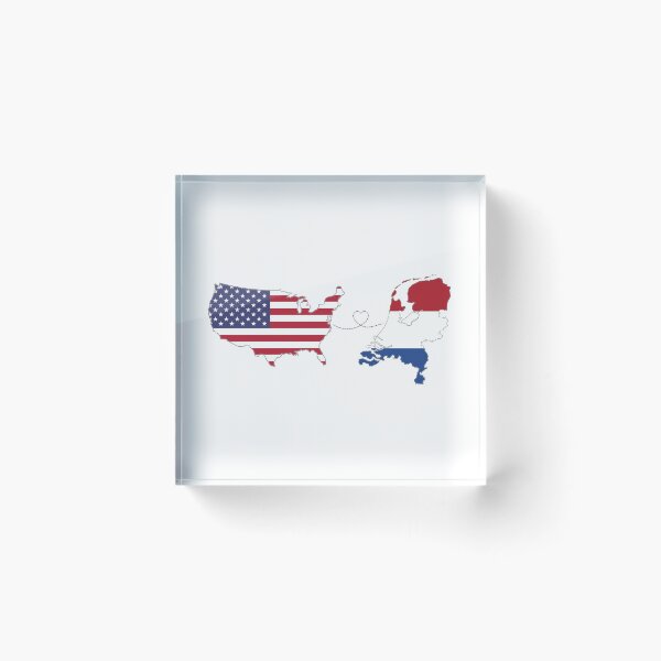 Artikelvorschau, USA – Niederlande | Fernliebe entworfen und verkauft von toofardesign.
