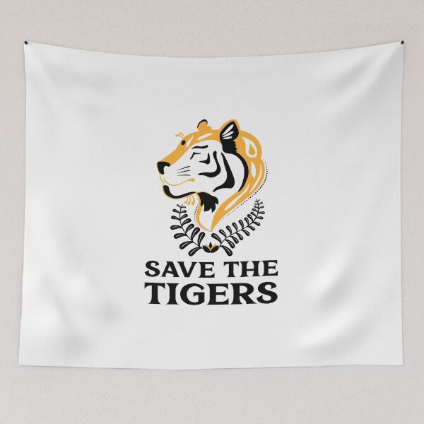 Item preview, Save the Tigers Mighty Tiger designed and sold by quoteology.