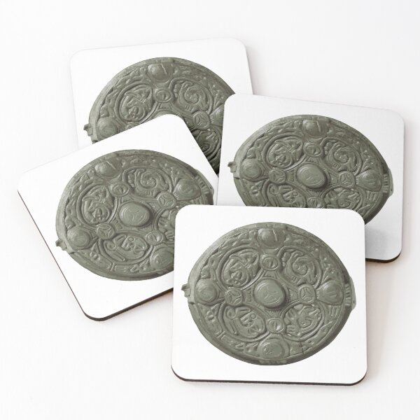 Item preview, Viking Brooch Gotland Archaeology Art Round designed and sold by yisela.
