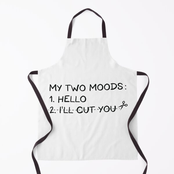 Item preview, My Two Moods Hello i'll Cut You designed and sold by Mostik Vipo.