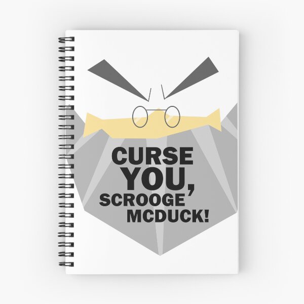 Item preview, Curse You, Scrooge McDuck! designed and sold by LISANORT.