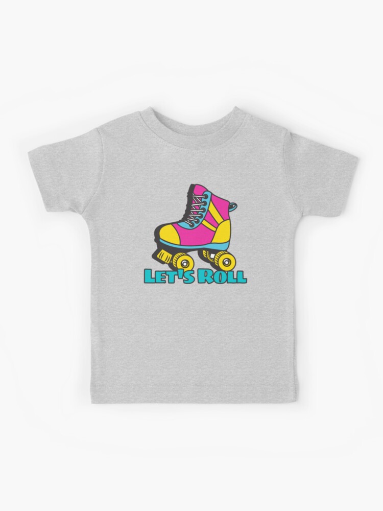This Is How I Roll, Roller Skate T-Shirt For Girls, Kids. This Is How I Roll, Roller Skate T-Shirt For Girls, Kids.
