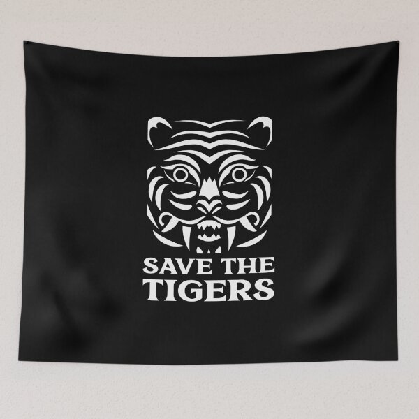 Item preview, Save the Tigers Tribal Tiger designed and sold by quoteology.