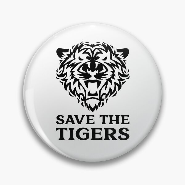 Item preview, Save the Tigers Angry Tiger designed and sold by quoteology.