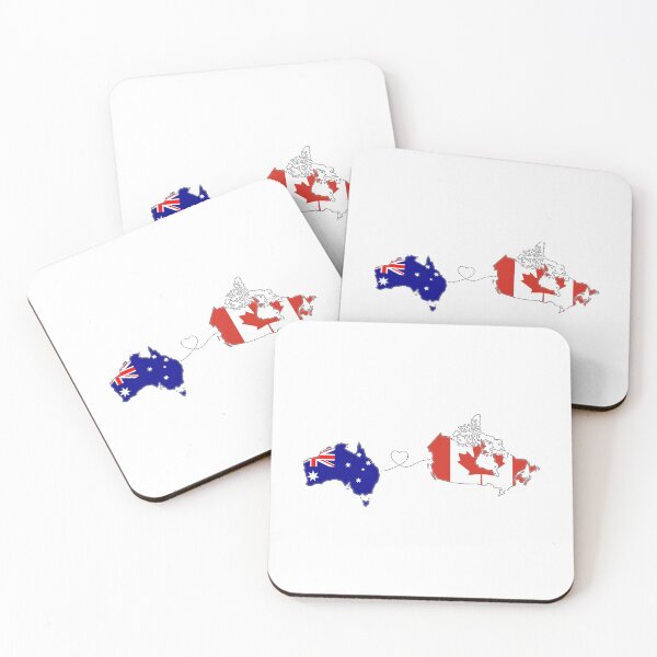 Item preview, Australia - Canada | Long Distance Love designed and sold by toofardesign.