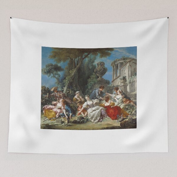 Item preview, Francois Boucher - The Bird Catchers 1748 designed and sold by artcenter.