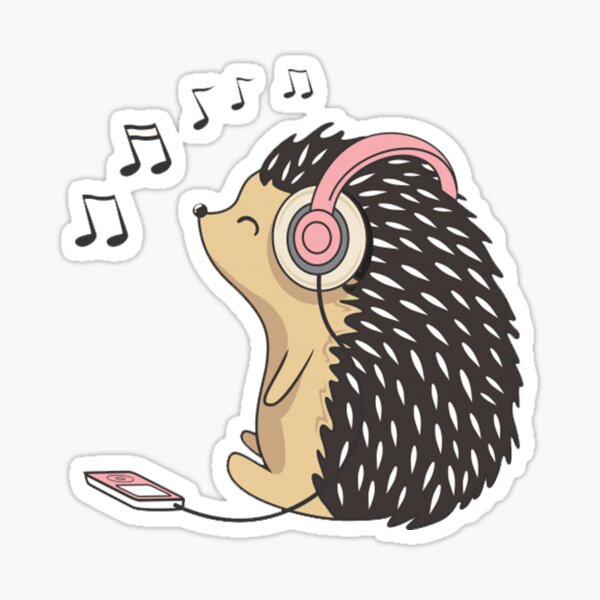 hedgehog Sticker