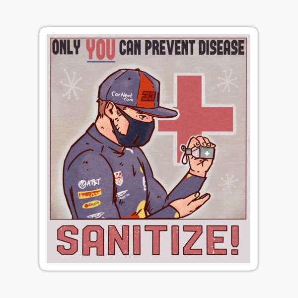 Sanitize! Sticker
