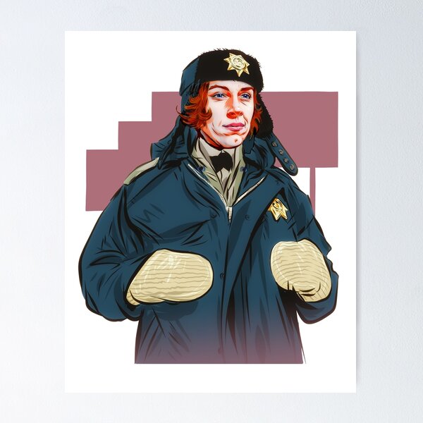 Item preview, Frances McDormand - An illustration by Paul Cemmick designed and sold by TIGERDAVER.