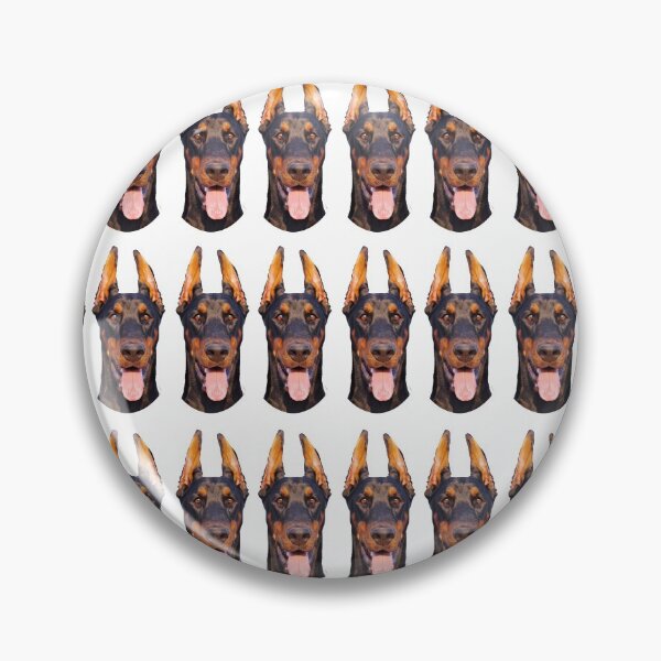Item preview, dobermann dog funny masks designed and sold by alaechamlal.
