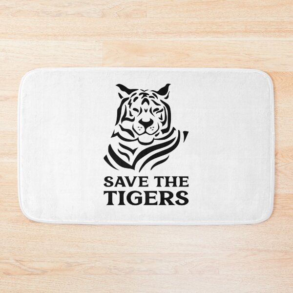 Item preview, Save the Tigers Black Tiger Animal Rights designed and sold by quoteology.