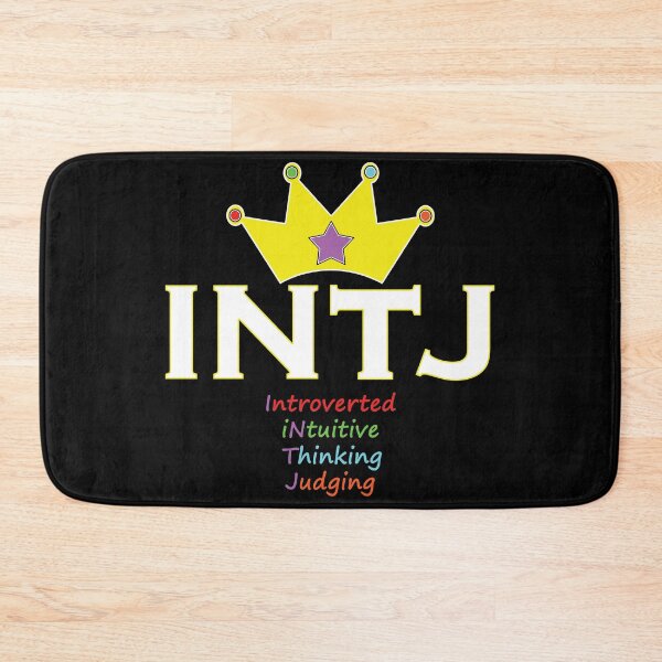 Item preview, INTJ - Typography Design designed and sold by art-by-shadab.