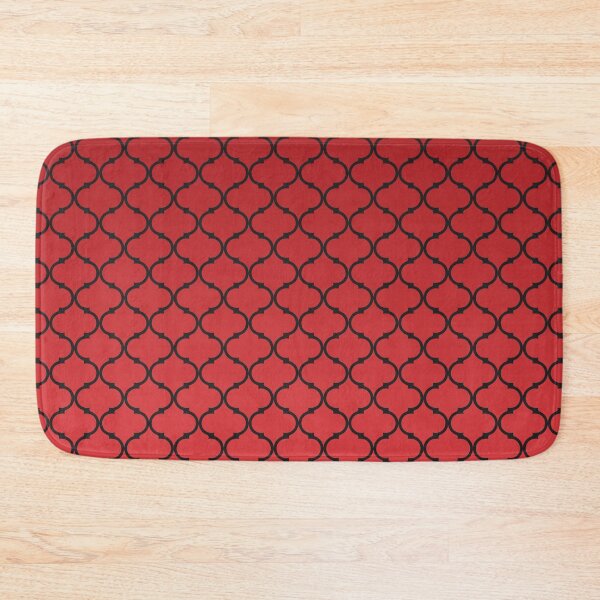 Item preview, Moroccan Pattern | Red-Black | Premium designed and sold by Minimalwiz.