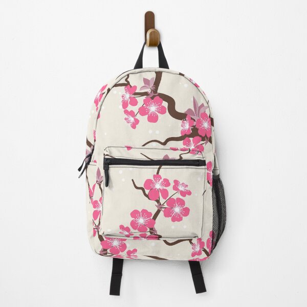 Item preview,  Pink and Cream Cherry Blossom Floral Print designed and sold by cgroenewald.