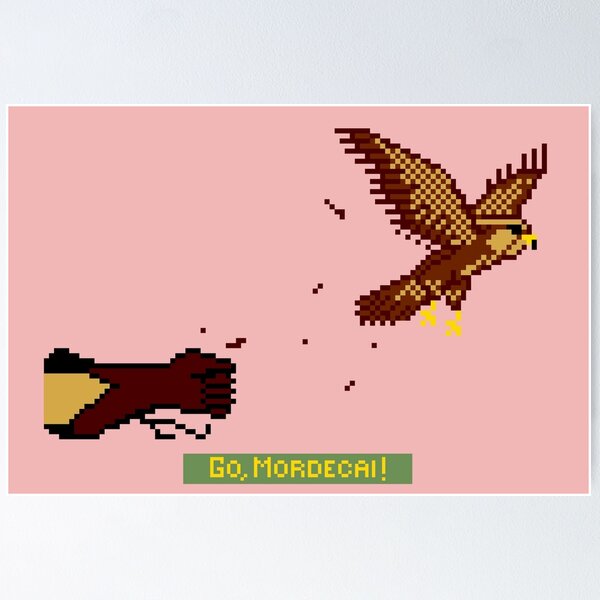 Item preview, Go, Mordecai! designed and sold by ArtByAsh.