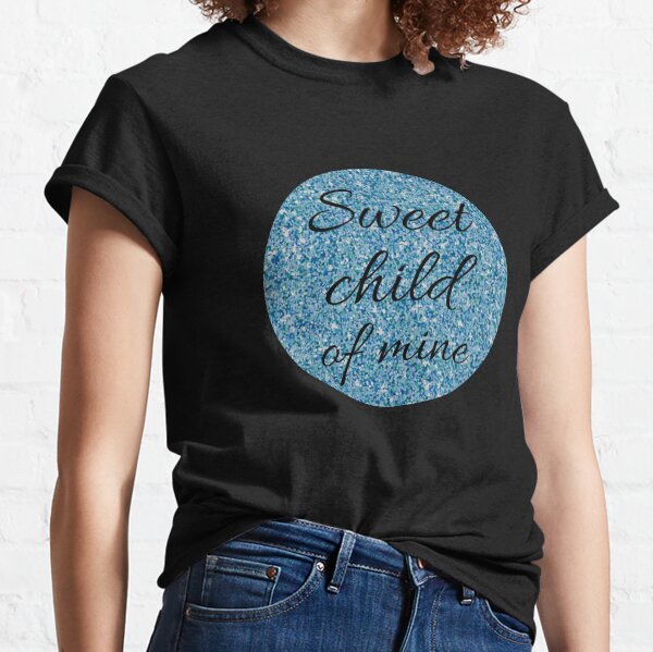 Guns n Roses Sweet Child of Mine Lyrics Essential T-Shirt for Sale by  BitsndPieces