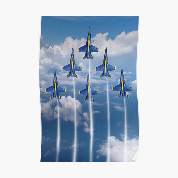 Blue Angels Poster