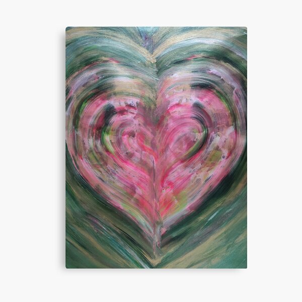 Heart Chakra Energy Canvas Print