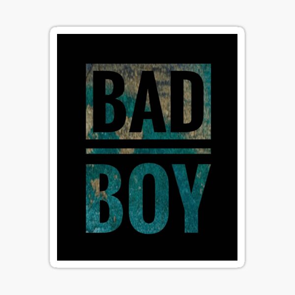 Bad Boy Sticker By Alexnights Redbubble 1279