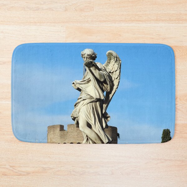 Item preview, Angel with Holy Shroud Statue, Baroque Art, Sant'Angelo Bridge, Rome designed and sold by worldways.
