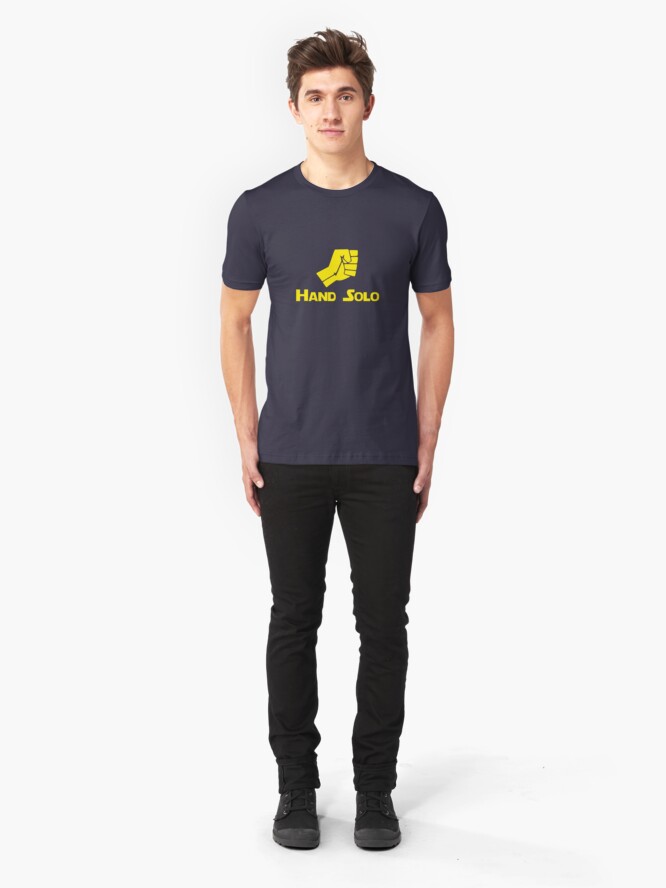 Alternate view of Hand Solo Slim Fit T-Shirt