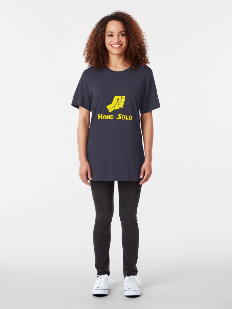 Alternate view of Hand Solo Slim Fit T-Shirt