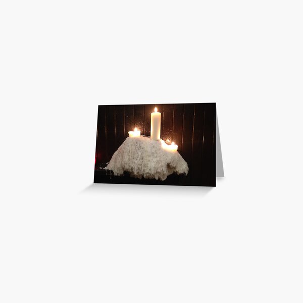 Candles Greeting Card