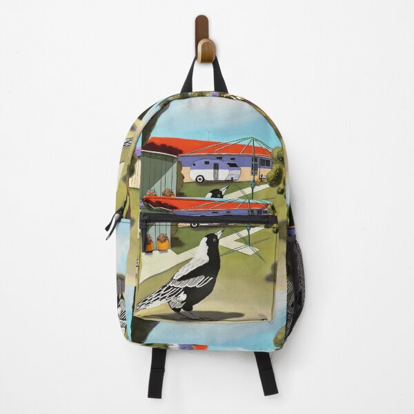 Item preview, Aussie Backyard (with Magpie) designed and sold by Belinda "BillyLee" NYE (Printmaker).