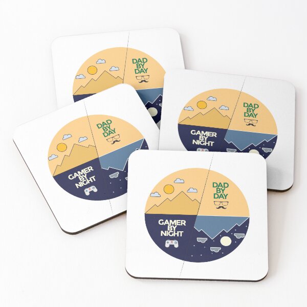 Item preview, Gamer Dad | Dad by Day, Gamer by Night | Funny designed and sold by Minimalwiz.