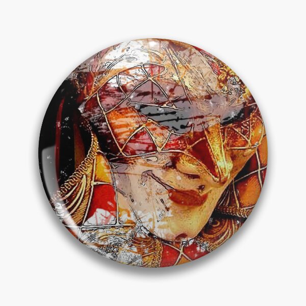 Item preview, Venice Carnival. Red Clown Mask designed and sold by CatCoconut-Art.