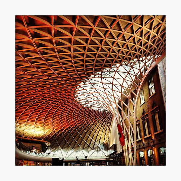 King's Cross Station, London Photographic Print