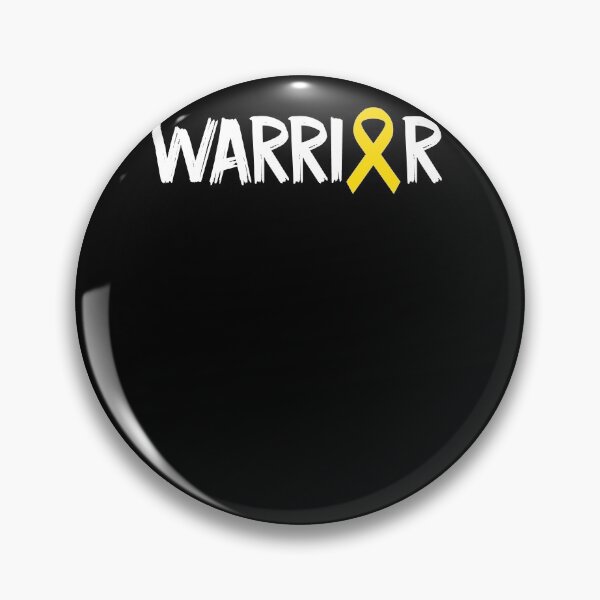 Item preview, Warrior Childhood Cancer Support Patients designed and sold by zedesignn.