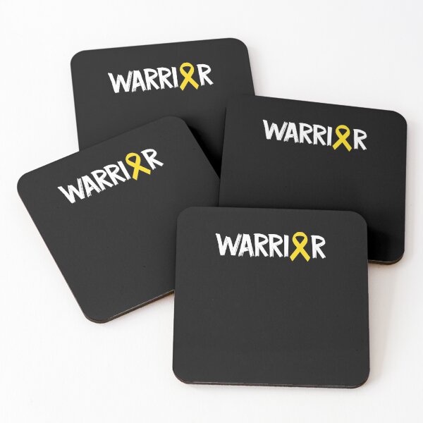 Item preview, Warrior Childhood Cancer Support Patients  designed and sold by zedesignn.