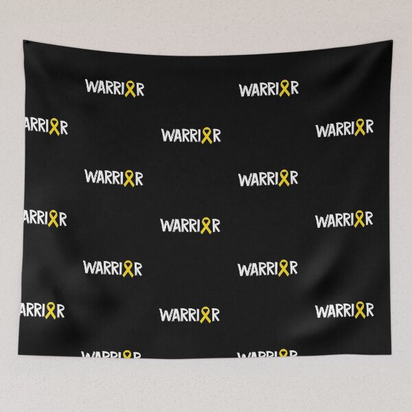 Item preview, Warrior Childhood Cancer Support Patients  designed and sold by zedesignn.