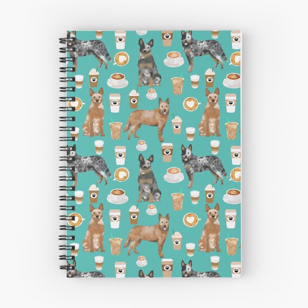 Item preview, Australian Cattle Dog - coffee pattern, coffee, latte, dog, dogs, pet, cute dog, cattle dog, blue heeler designed and sold by PetFriendly.