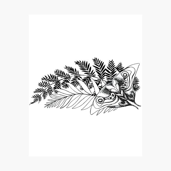 ELLIE'S TATTOO Photographic Print by Divaad-Shop