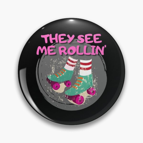 Item preview, They See Me Rollin - Roller Skate Girl designed and sold by m95sim.