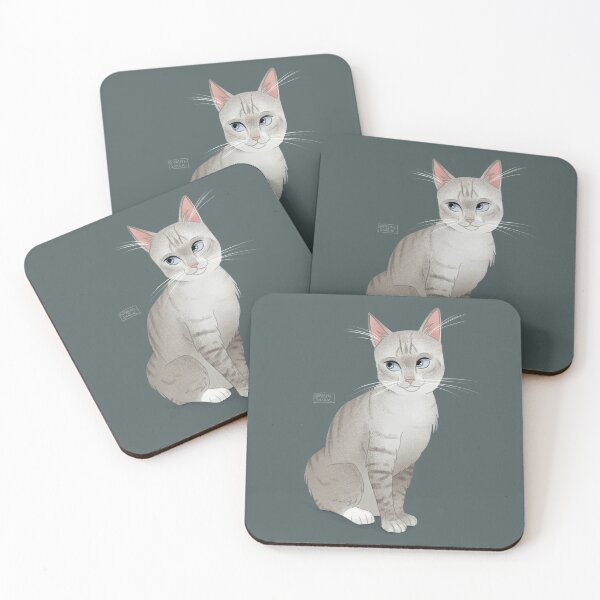 Item preview, Cat (Lynx Point Siamese) designed and sold by PastelShark.
