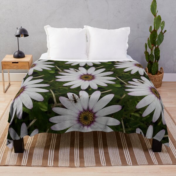 Item preview, Osteospermum (African Daisy) With Hoverfly designed and sold by Pickle-Mouse.